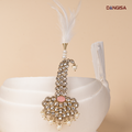 The Blush Rosette Safa Brooch