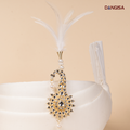 The Noir Sunburst Safa Brooch