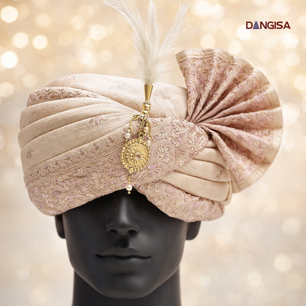Gilded Lurex-Striped Heritage Safa
