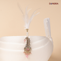The Blush Regal Drop Safa Brooch