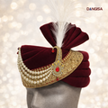 Rose Gold Heritage Floral Safa