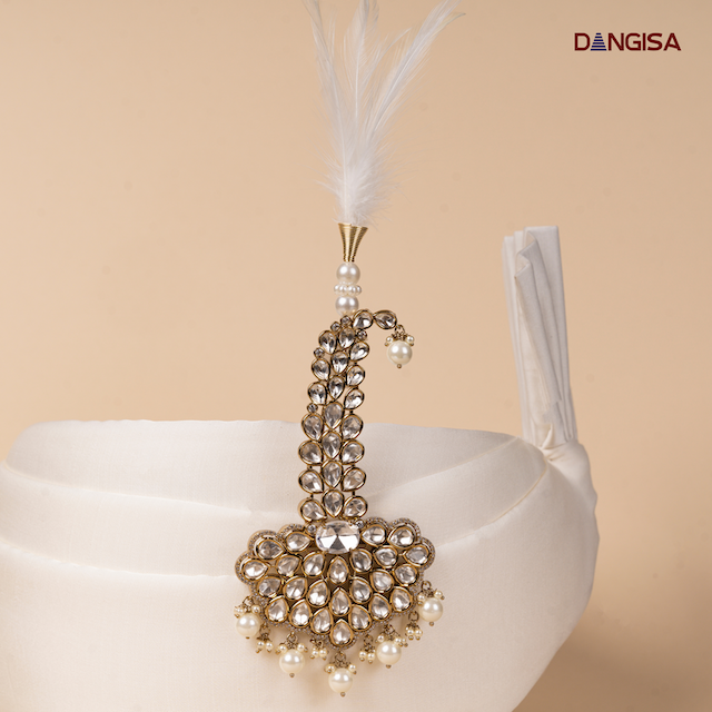 The Champagne Blossom Safa Brooch
