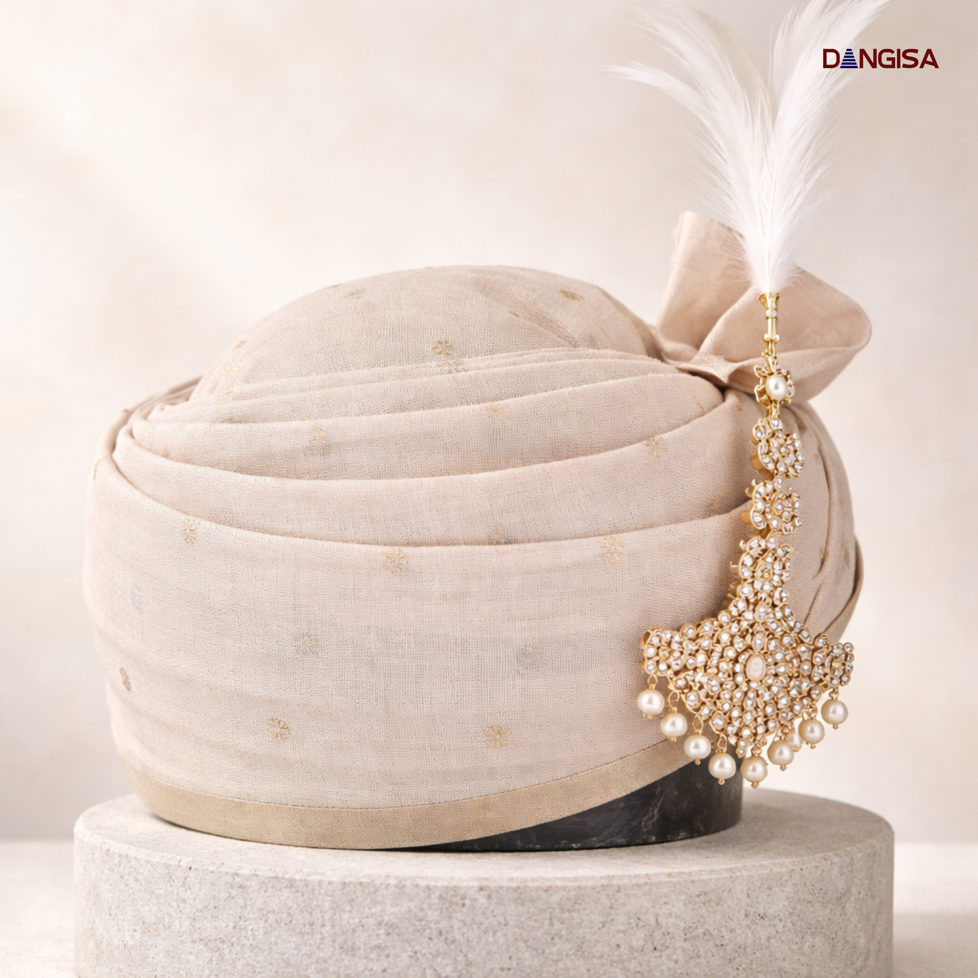 Pastel Blossom Pink Heritage Safa