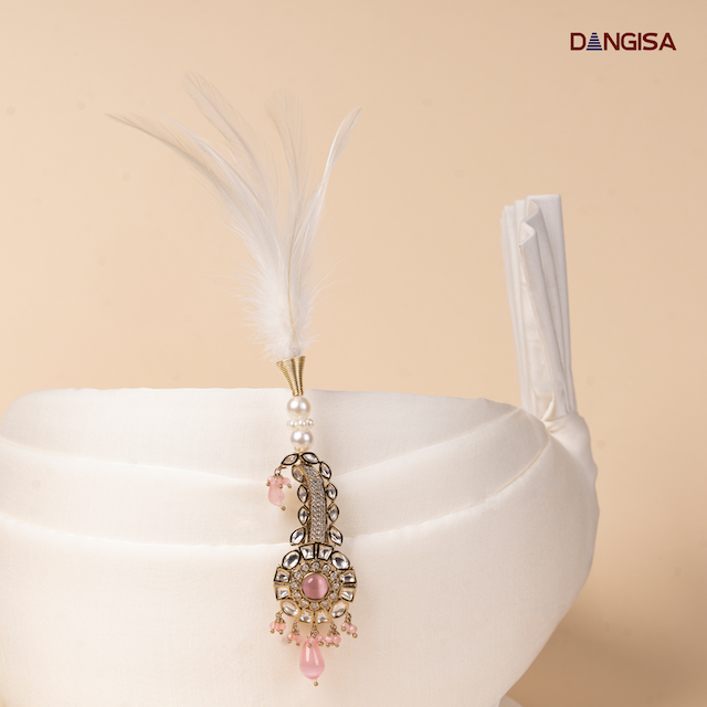 The Blush Drop Safa Brooch