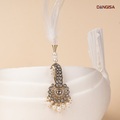 The Classic Pearl Rosette Safa Brooch