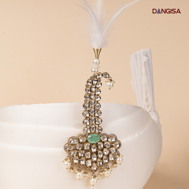 The Mint Blossom Safa Brooch