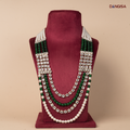 The Emerald & Kundan Panel Maala
