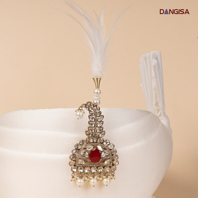 The Ruby Arch Safa Brooch