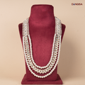 The Majestic Pearl & Crystal Strand Maala