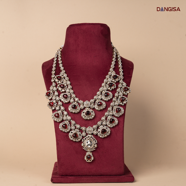 The Ruby Maharaja Set with Sarpech