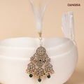 The Emerald Chandelier Safa Brooch