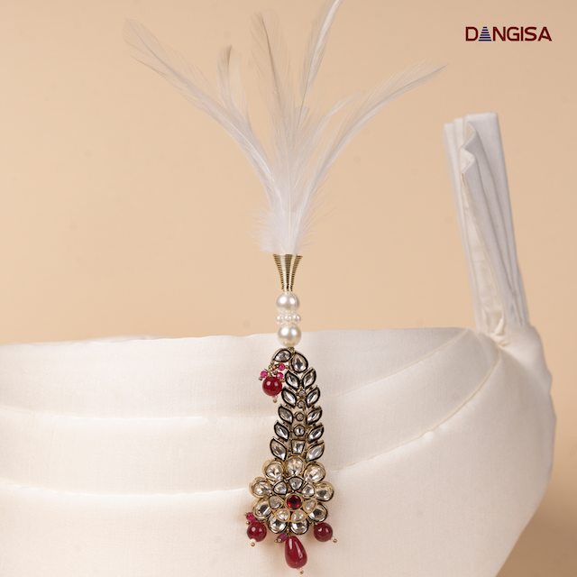The Ruby Bloom Safa Brooch