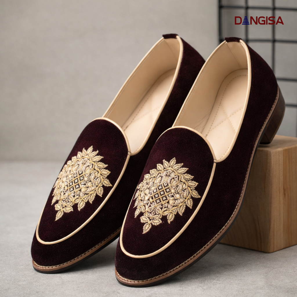 The Burgundy Velvet Crest