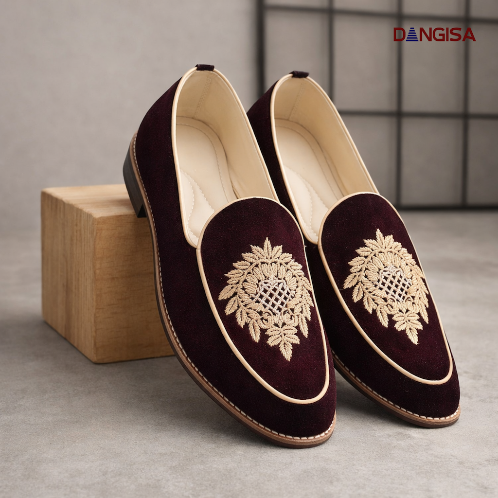 The Burgundy Velvet Crest