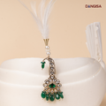 The Emerald Daisy Drop Safa Brooch