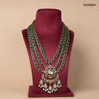 The Emerald Square-Link Chandbali Maala