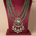 The Emerald Square-Link Chandbali Maala