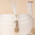 The Ivory Tassel Pearl Safa Brooch