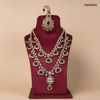 Ruby Layered Heritage Maala