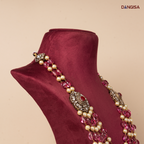 The Amethyst & Pearl Statement Maala
