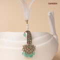 The Mint Cascade Safa Brooch