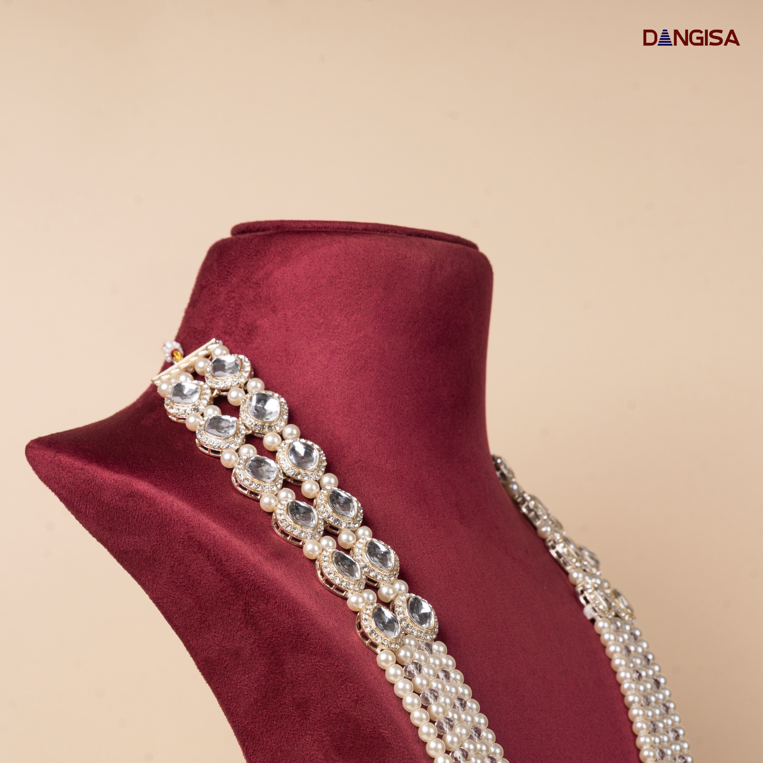 The Contemporary Crystal & Pearl Maala