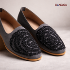The Midnight Noir Embellished Mojari