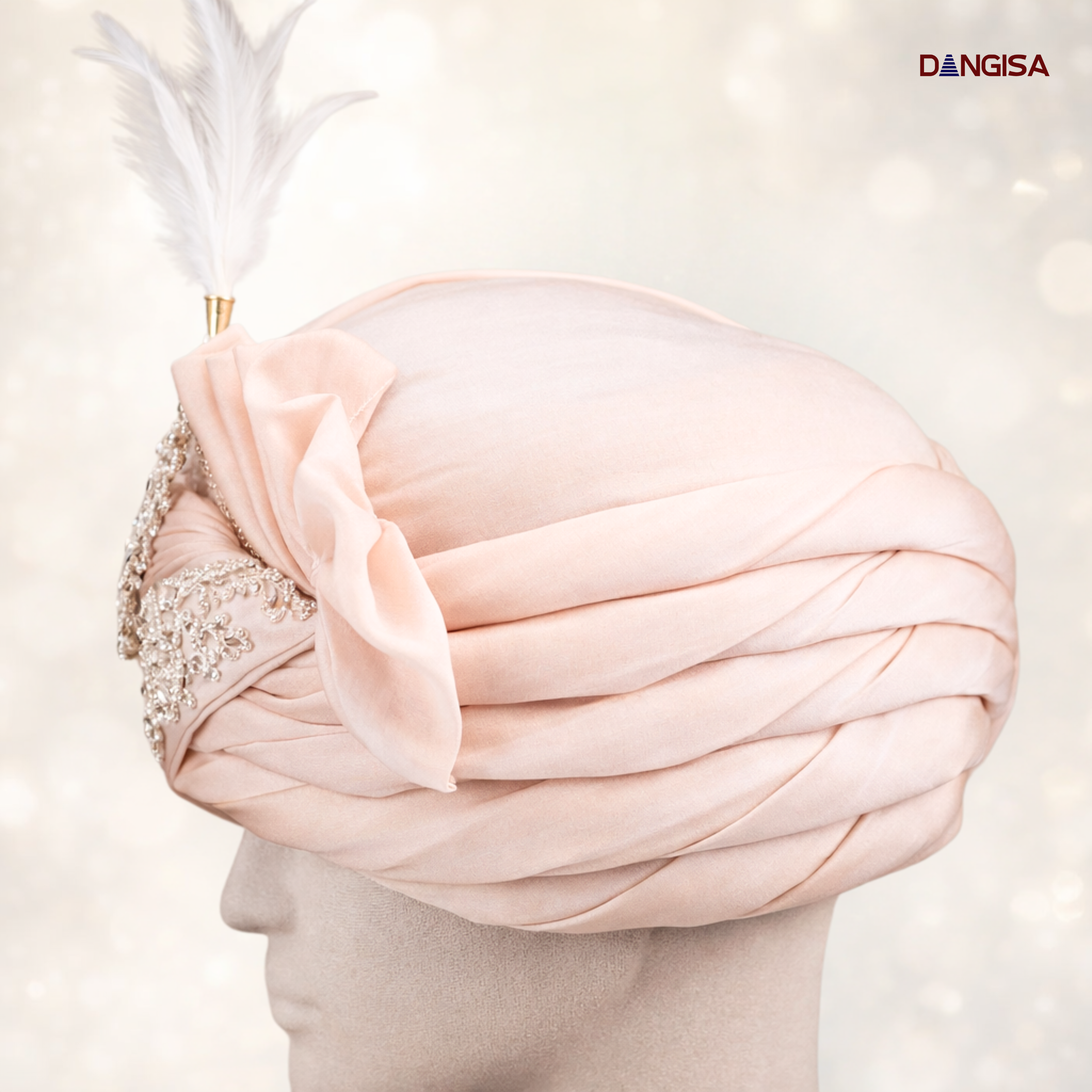 The Imperial Peach Filigree Safa