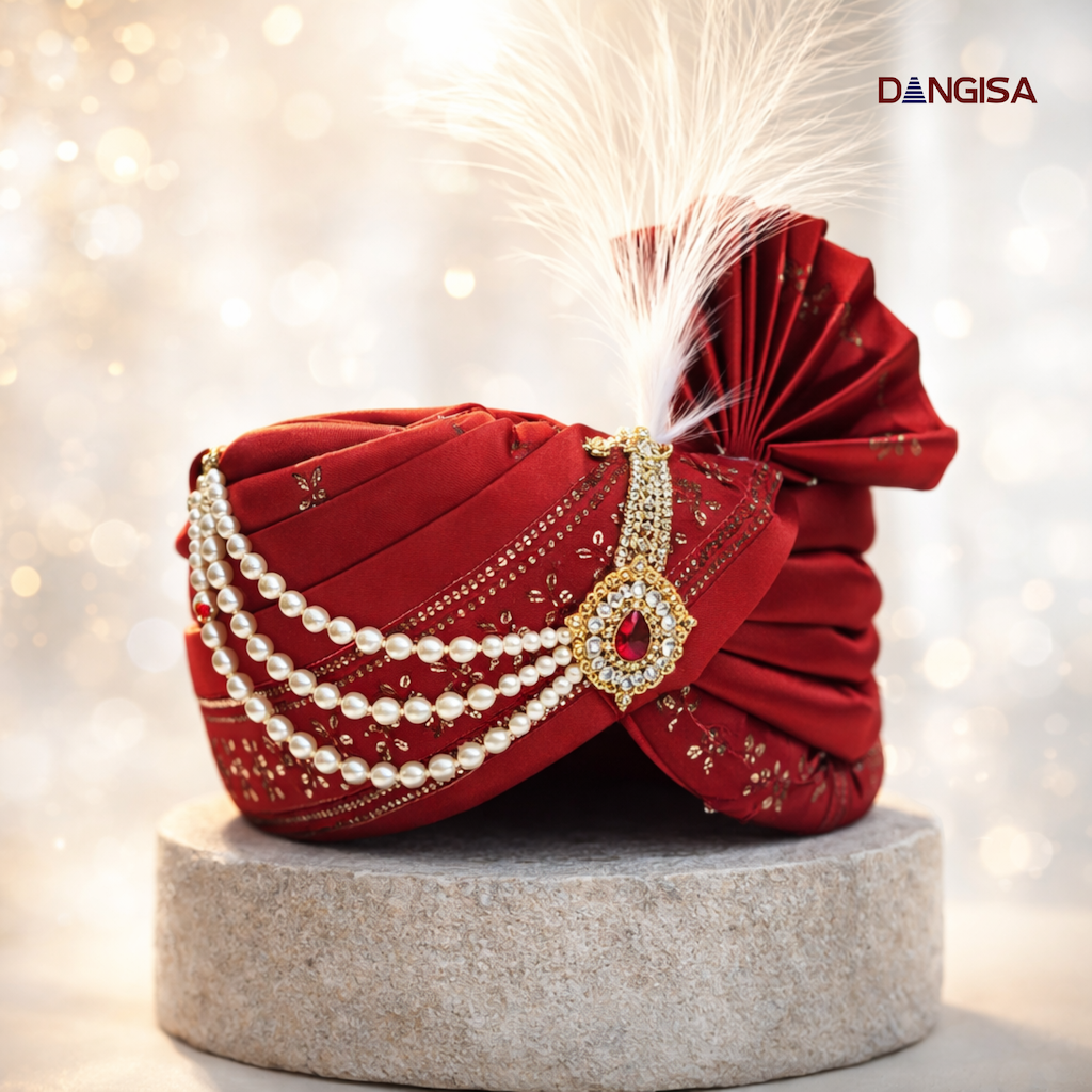 The Heritage Ruby-Red Safa
