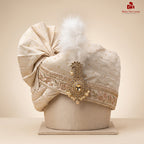 The Rose Gold Hand-Tied Safa Brooch