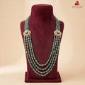 Emerald Kundan Mala