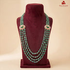 Emerald Kundan Mala