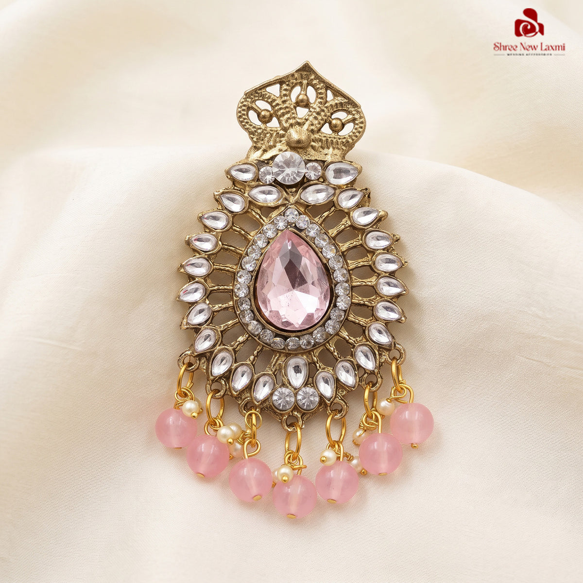 Rajwadi Groom Safa Brooch