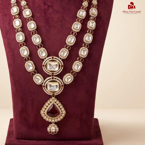 Royal Kundan Polki Stone Necklace