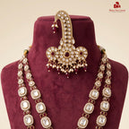 Royal Kundan Polki Stone Necklace